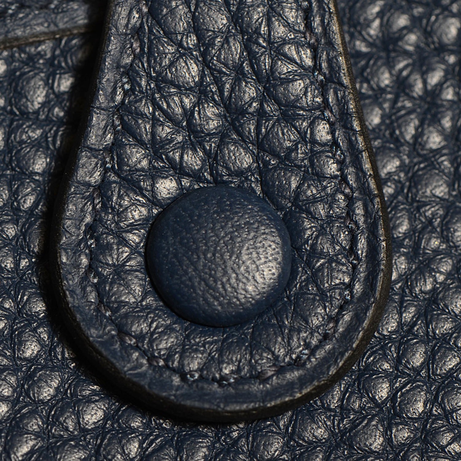 Hermes Taurillon Clemence Evelyne TPM Bleu Saphir 10 of 15