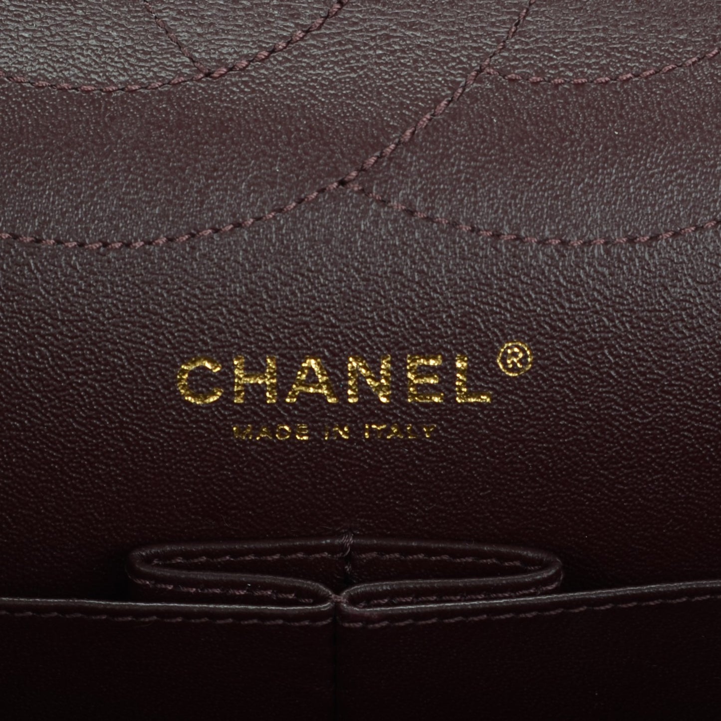 Aged Calfskin Chevron Quilted 2.55 Reissue 227 Flap Black