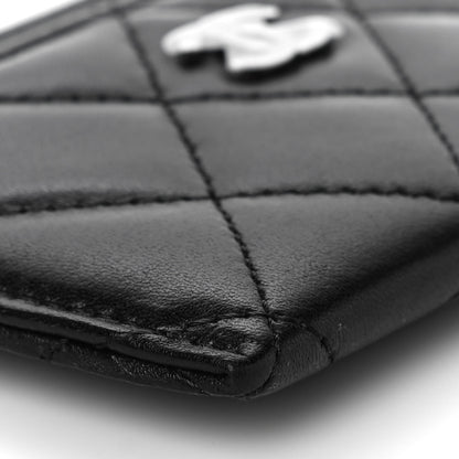 Chanel Lambskin Quilted Card Holder Black 10 of 12