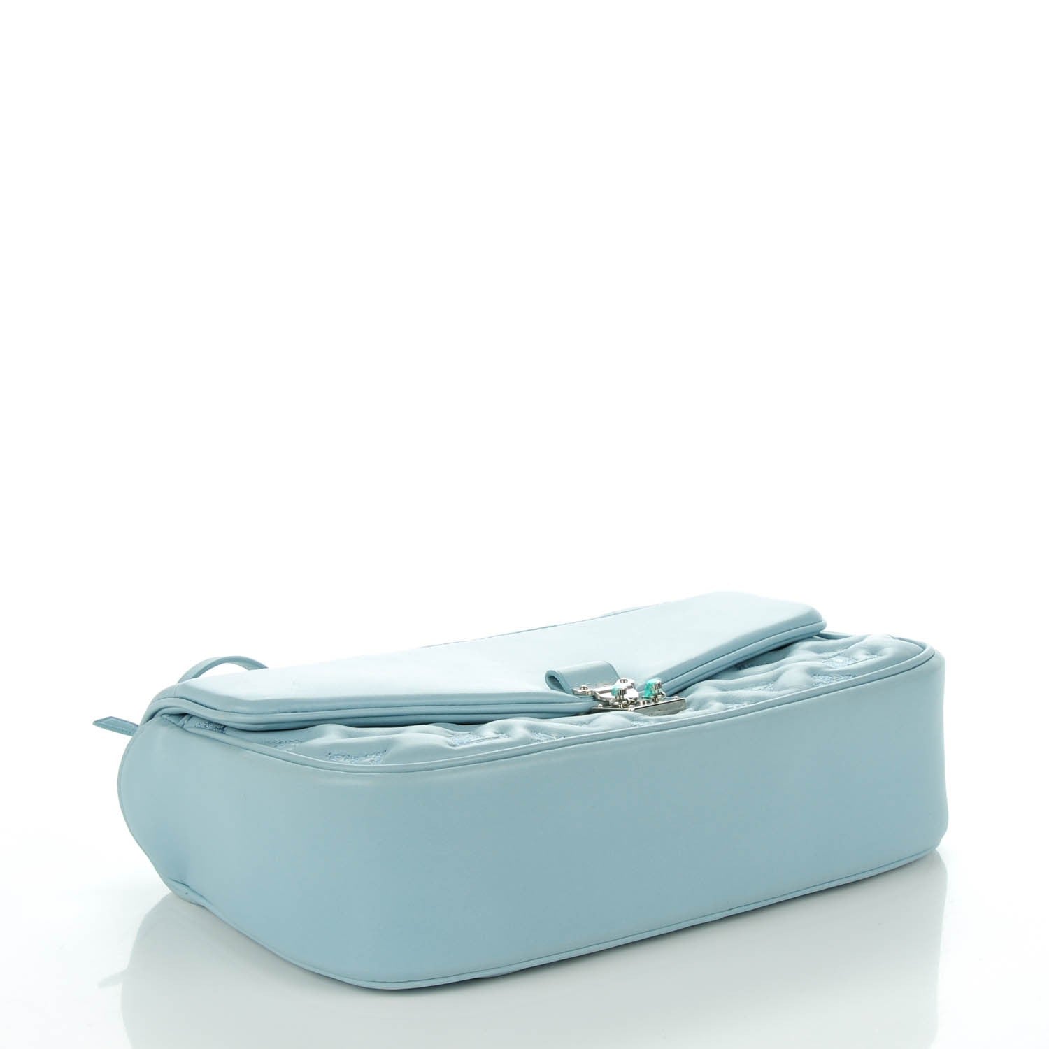 Louis Vuitton Lambskin Mama Broderie Pochette Blue 4 of 7