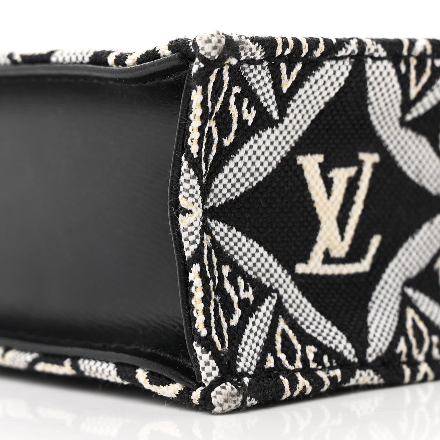 Louis Vuitton Jacquard Since 1854 Petit Sac Plat Grey 9 of 11