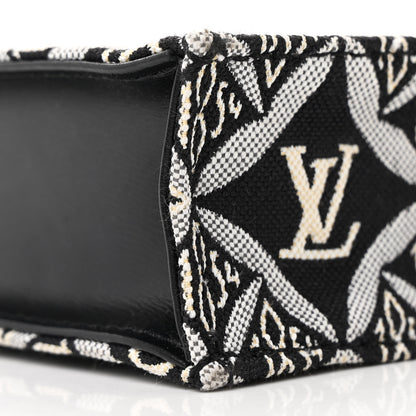 Louis Vuitton Jacquard Since 1854 Petit Sac Plat Grey 9 of 11