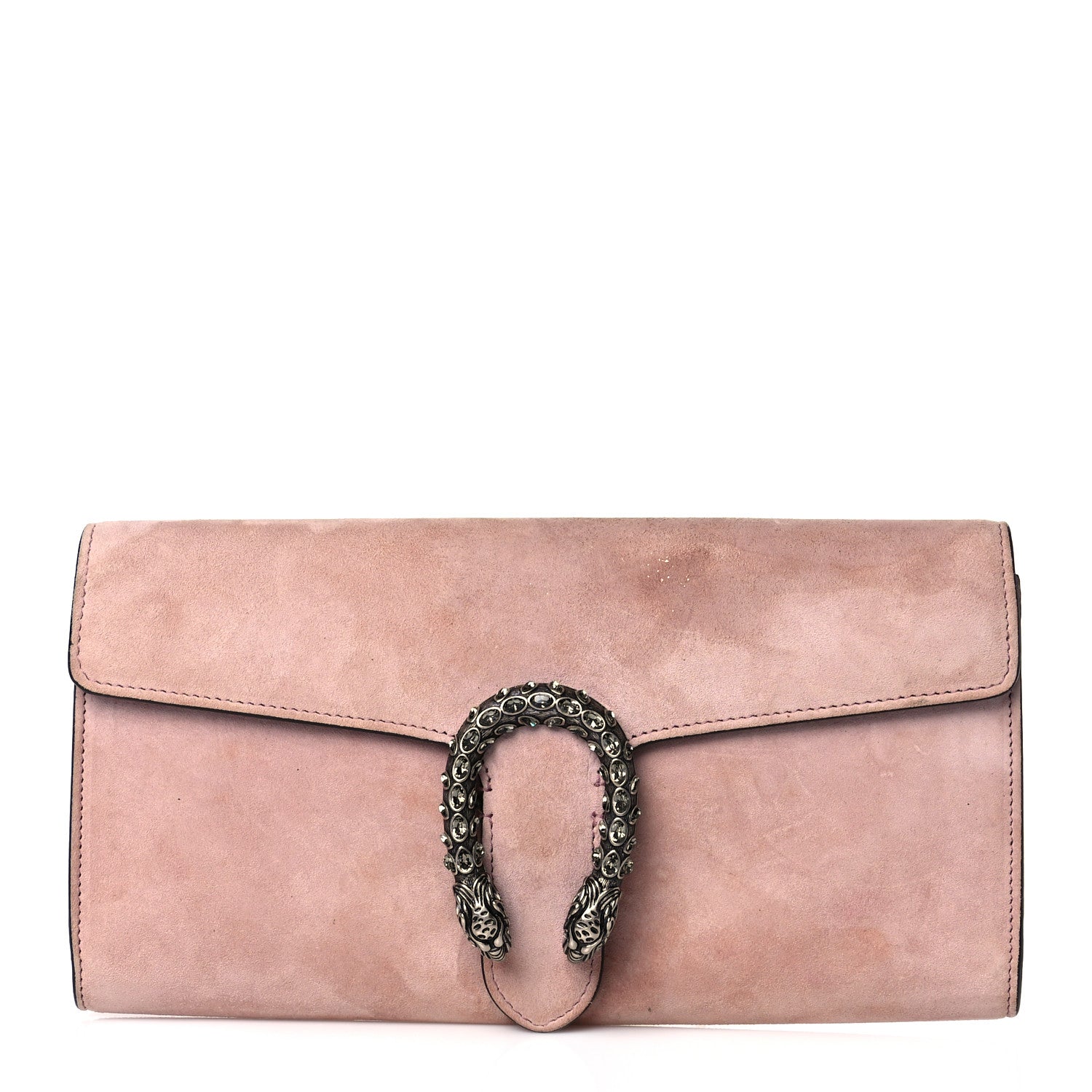 Gucci Suede Dionysus Clutch Blush 1 of 14