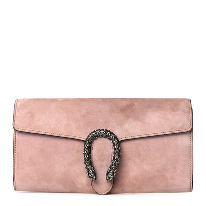 Gucci Suede Dionysus Clutch Blush 1 of 14