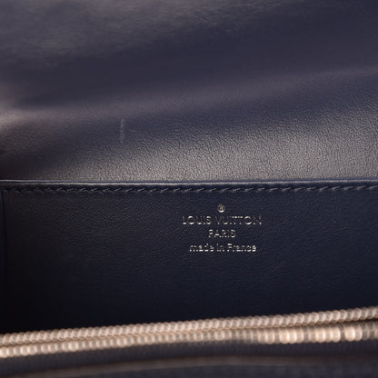 Louis Vuitton Grained Calfskin Vivienne NM Blue Marine 10 of 13