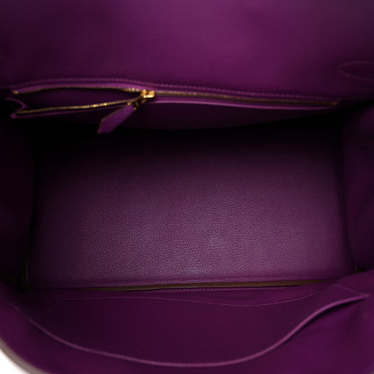 Hermes Togo Birkin 35 Anemone 5 of 10