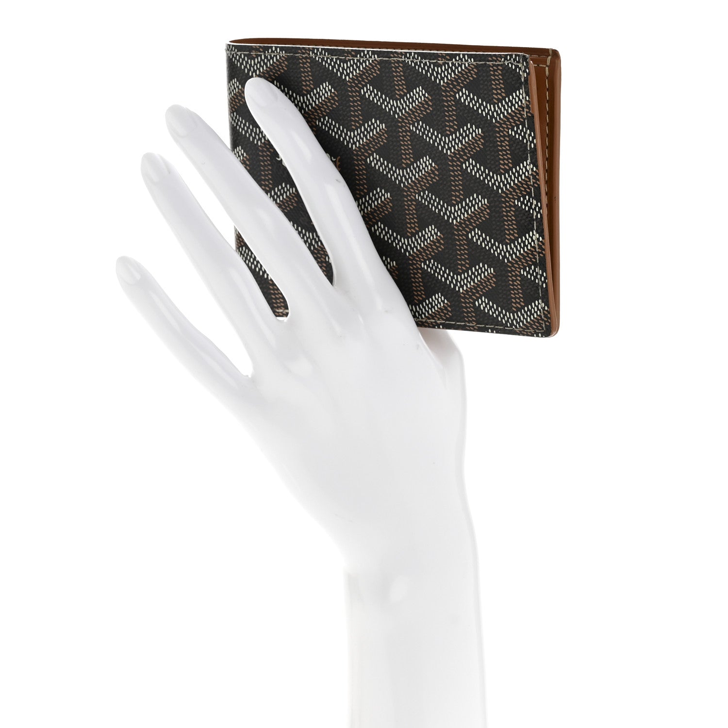 Goyard Goyardine Bi-Fold Victoire PM Wallet Black Gold 2 of 10