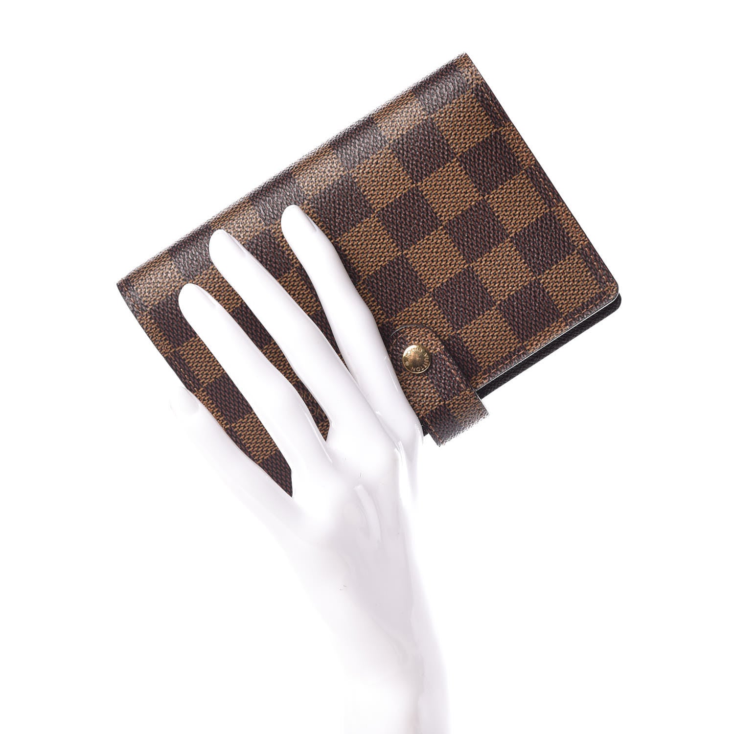 Louis Vuitton Damier Ebene Small Ring Agenda Cover 2 of 7