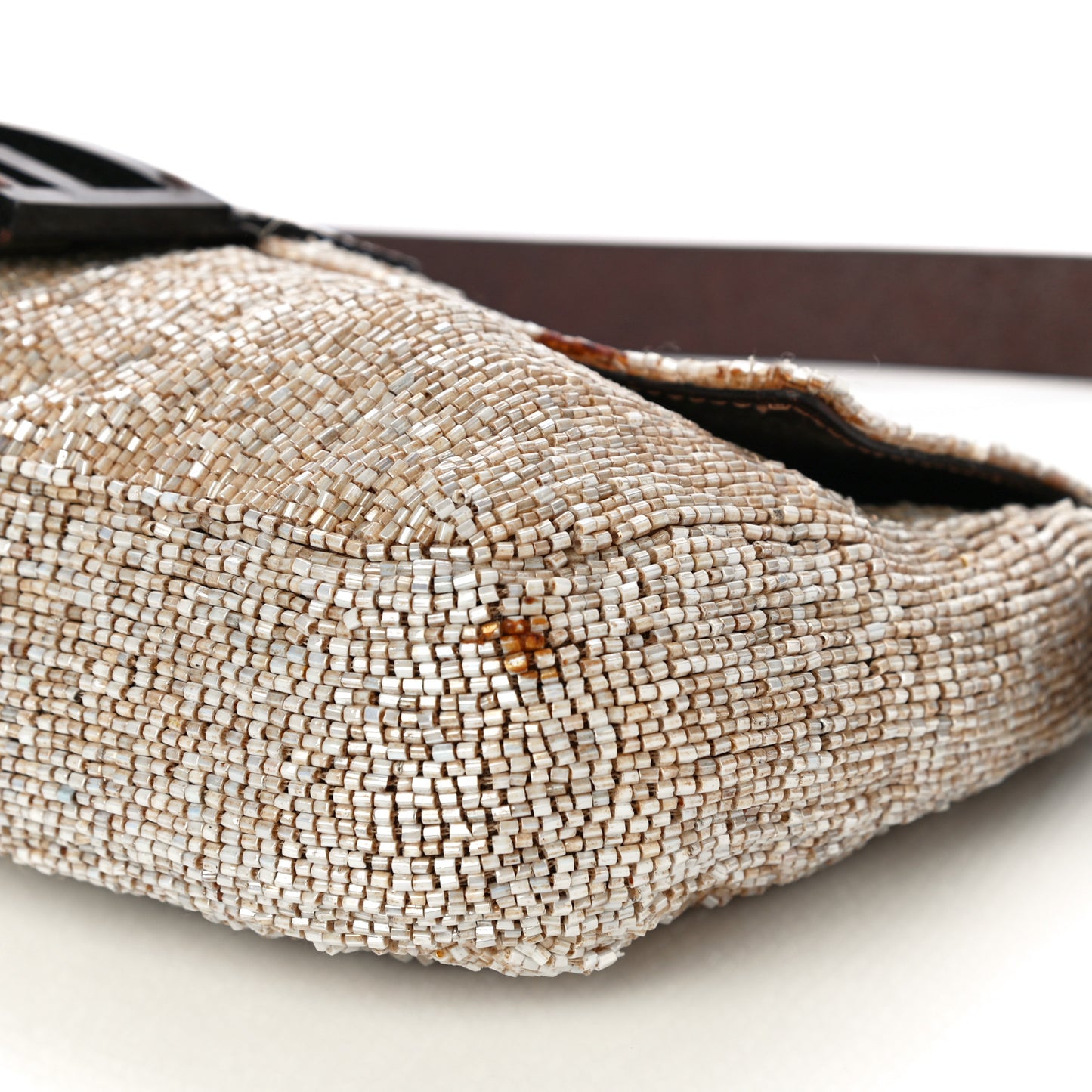 Beaded Baguette Beige