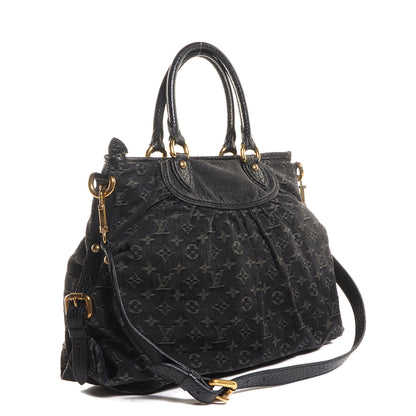 Louis Vuitton Denim Neo Cabby GM Black 3 of 7