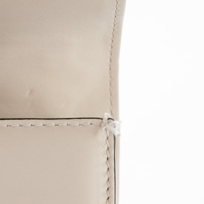 Valentino Garavani Vitello Medium Glam Lock Rockstud Flap Light Ivory 5 of 8