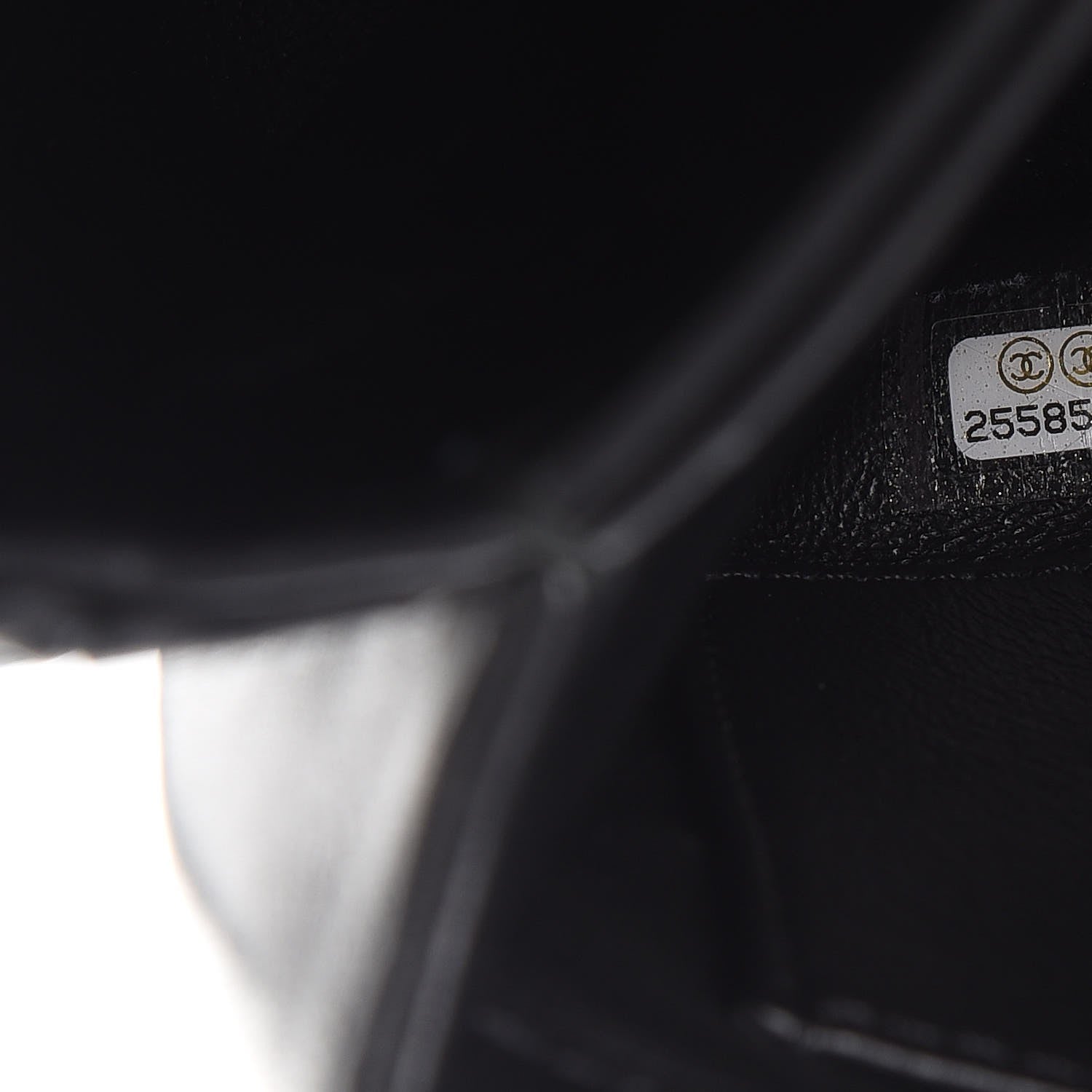 Chanel Lambskin Chevron Quilted Small Trendy CC Dual Handle Flap Bag Black 7 of 9