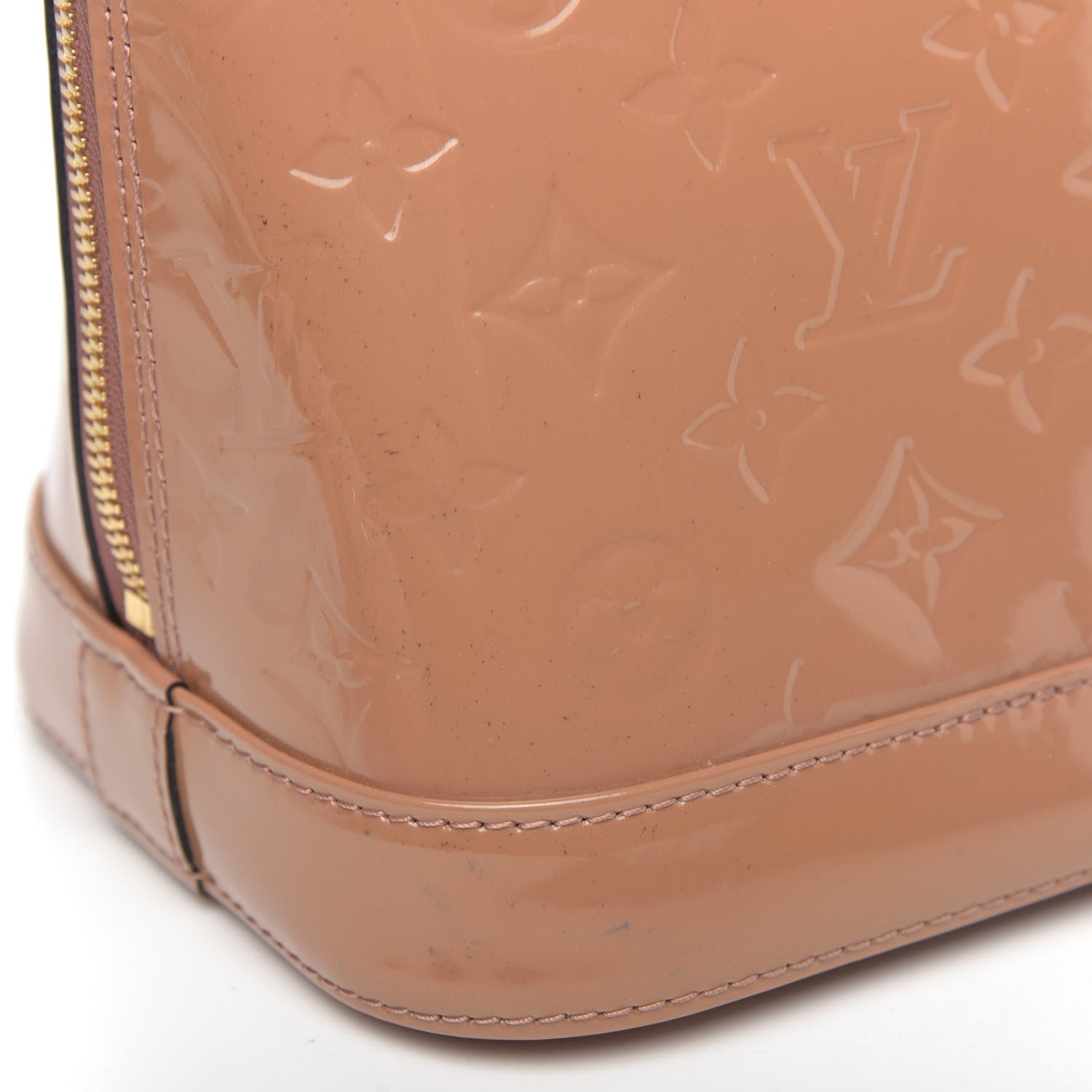 Louis Vuitton Vernis Alma PM Rose Velours 10 of 10