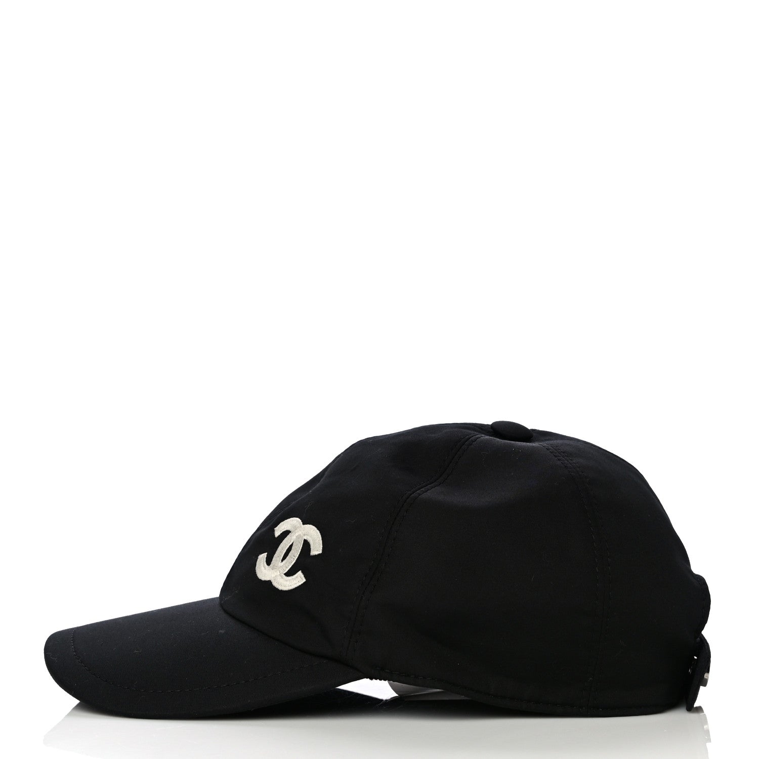 Chanel Cotton CC Cap Hat Black 3 of 8