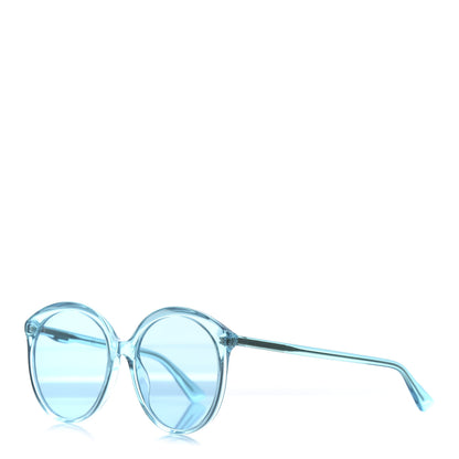 Gucci Acetate Sunglasses GG0257S Blue 1 of 8