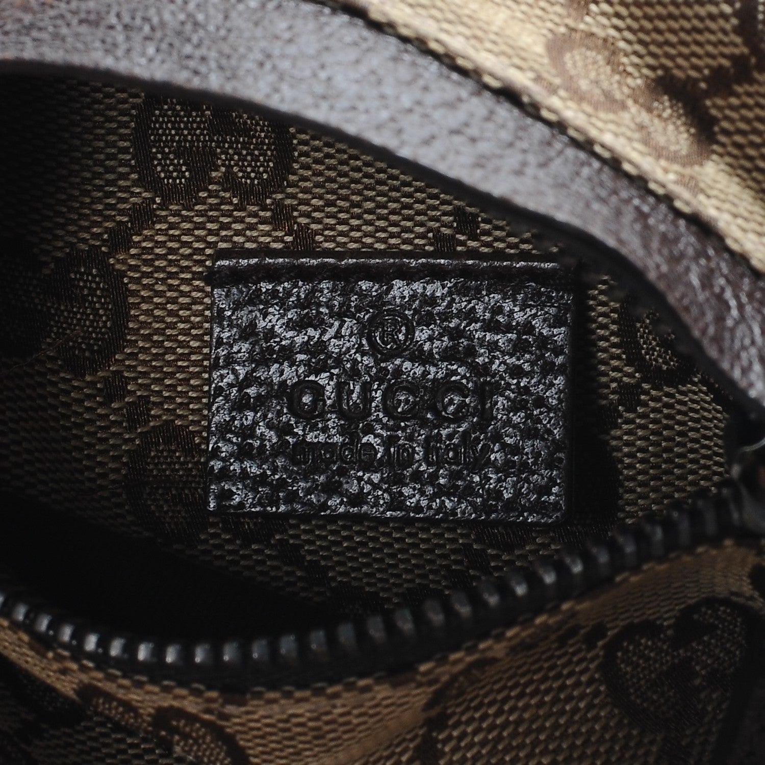 Gucci Monogram Web Belt Bag Dark Brown 6 of 8