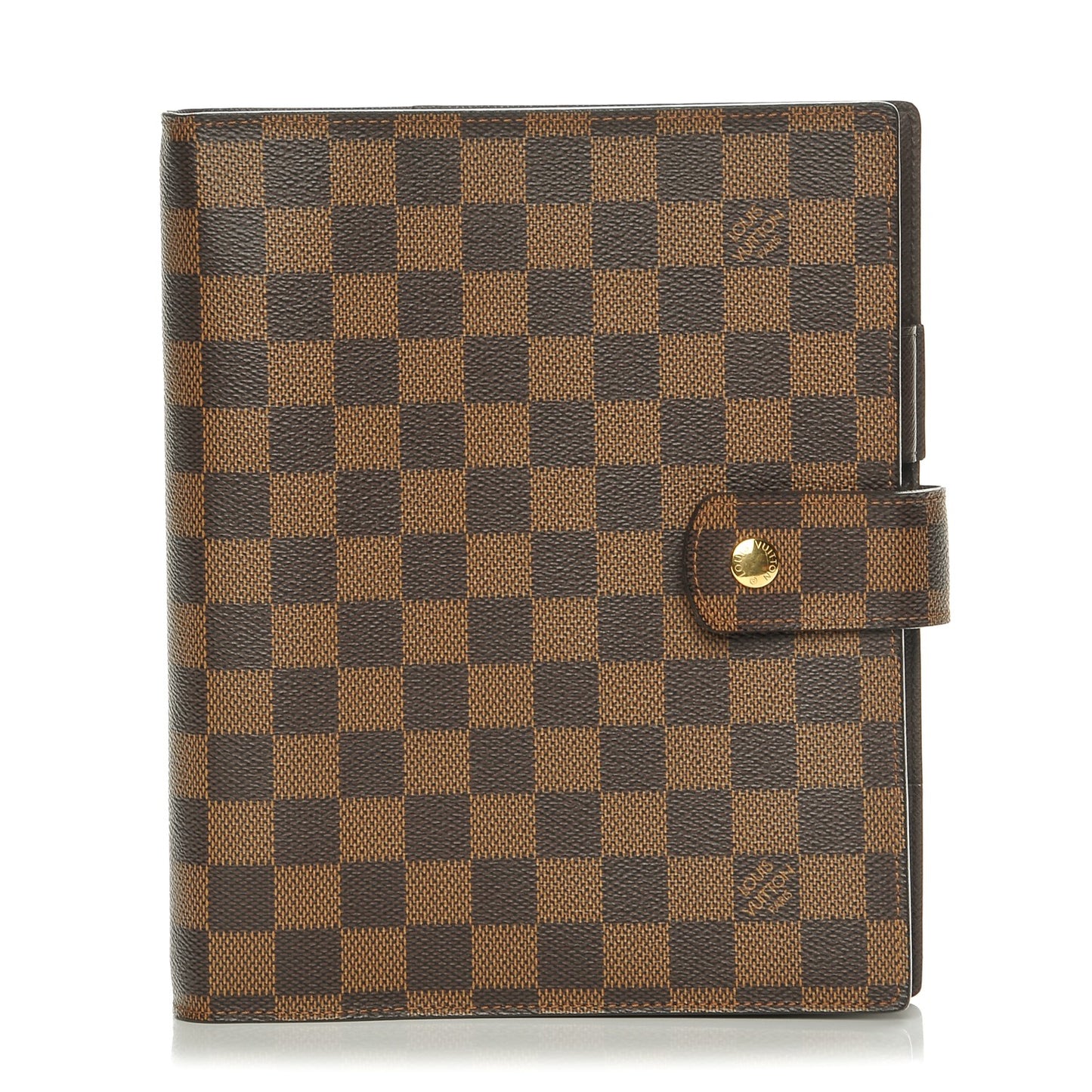 Damier Ebene Large Ring Agenda Cover