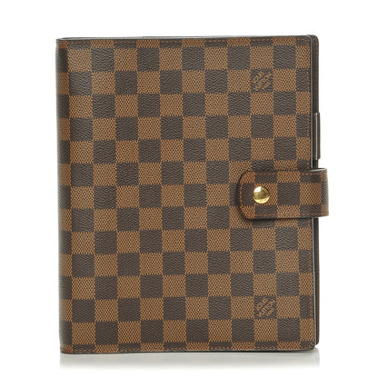 Louis Vuitton Damier Ebene Large Ring Agenda Cover 1 of 7