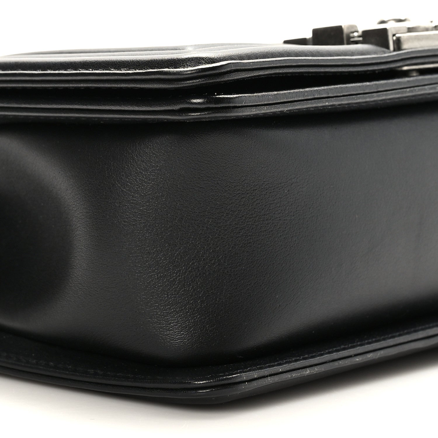 Chanel Lambskin Quilted Small Boy Flap Black 8 of 9
