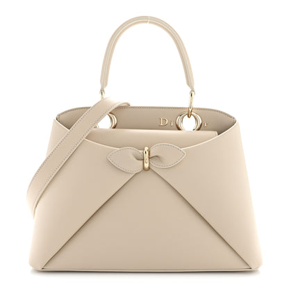 Christian Dior Shiny Smooth Calfskin Small Cigale Bag Beige 1 of 10