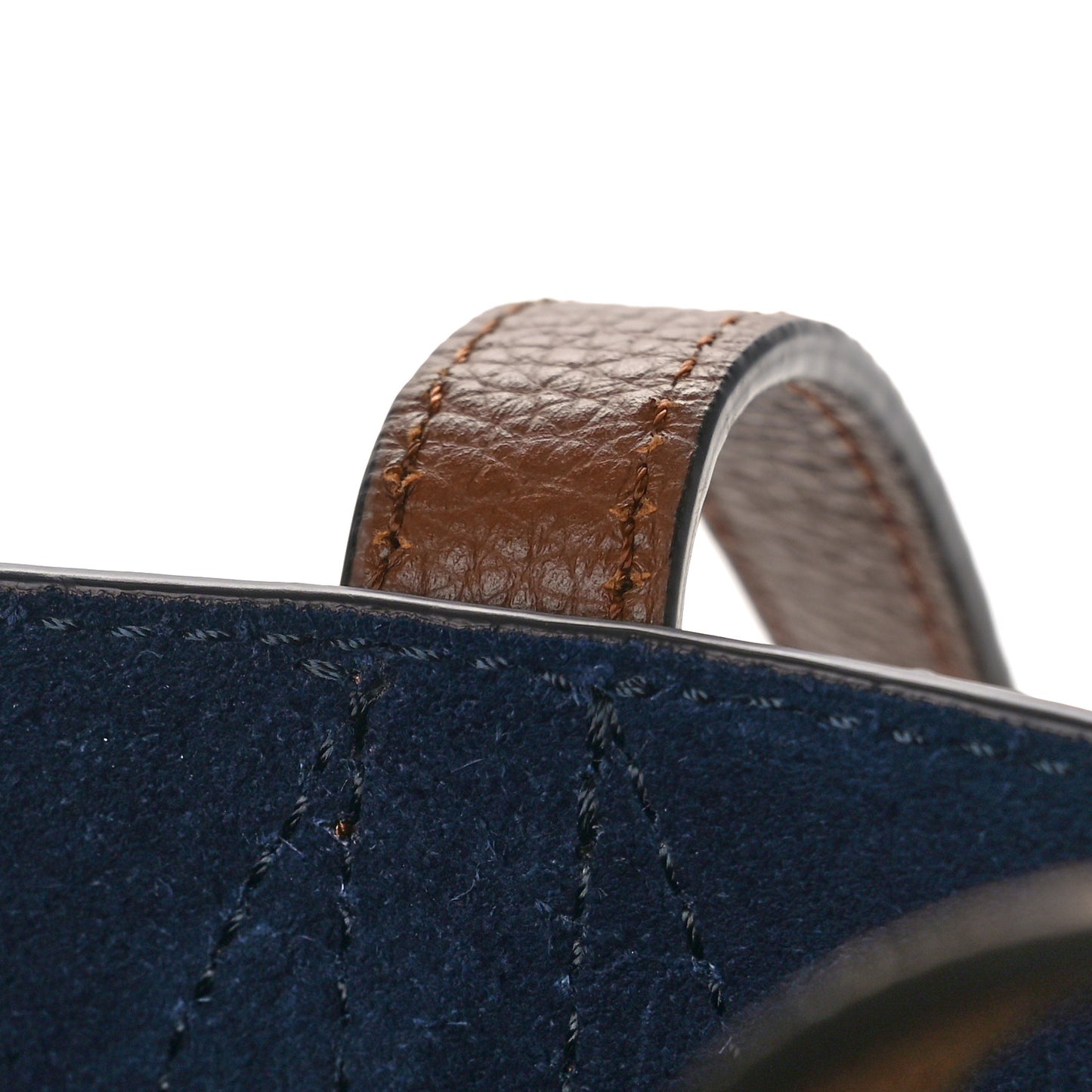 Small Classic Grain Bayswater Tote Oak Oxford Blue