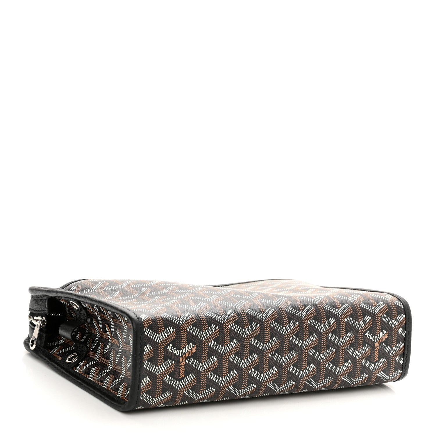Goyard Goyardine Jouvence MM Toiletry Pouch Black 4 of 9