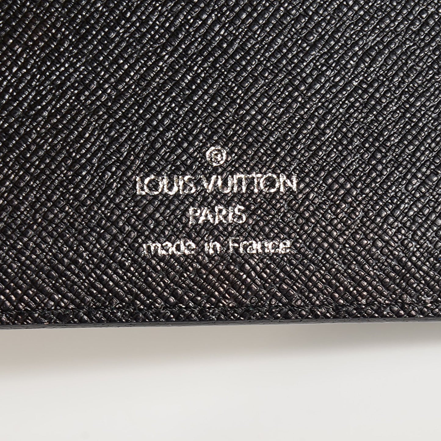 Epi Medium Ring Agenda Cover Black