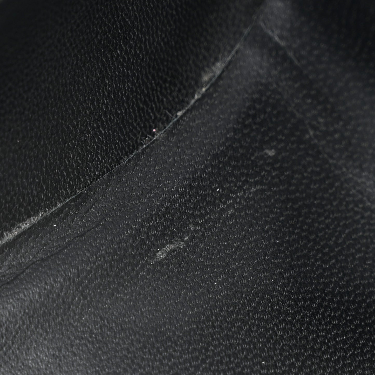 Patent Calfskin Pearl CC Loafers 36.5 Black