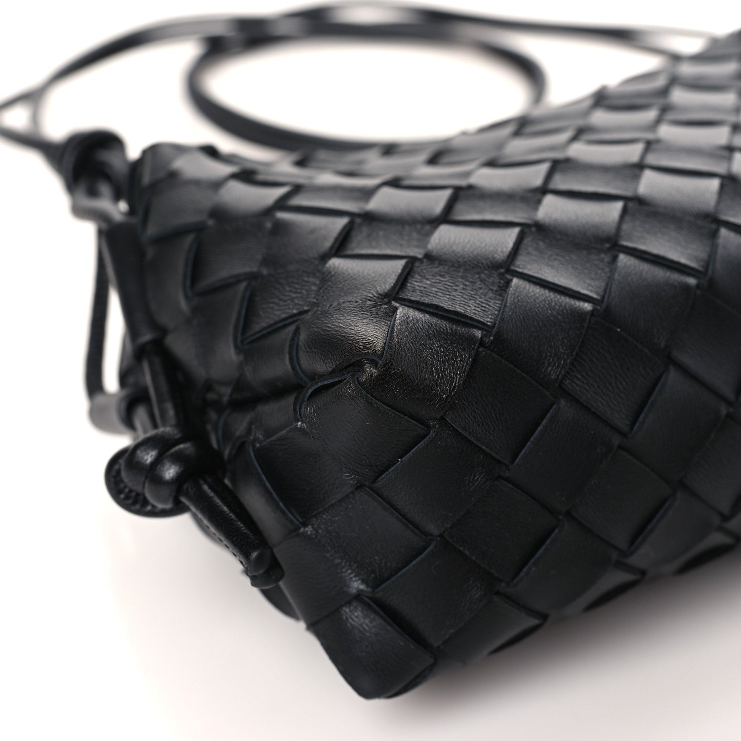 Bottega Veneta Nappa Intrecciato Mini Loop Camera Bag Black 7 of 8