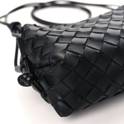 Bottega Veneta Nappa Intrecciato Mini Loop Camera Bag Black 7 of 8
