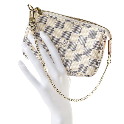 Louis Vuitton Damier Azur Mini Pochette Accessories 2 of 8