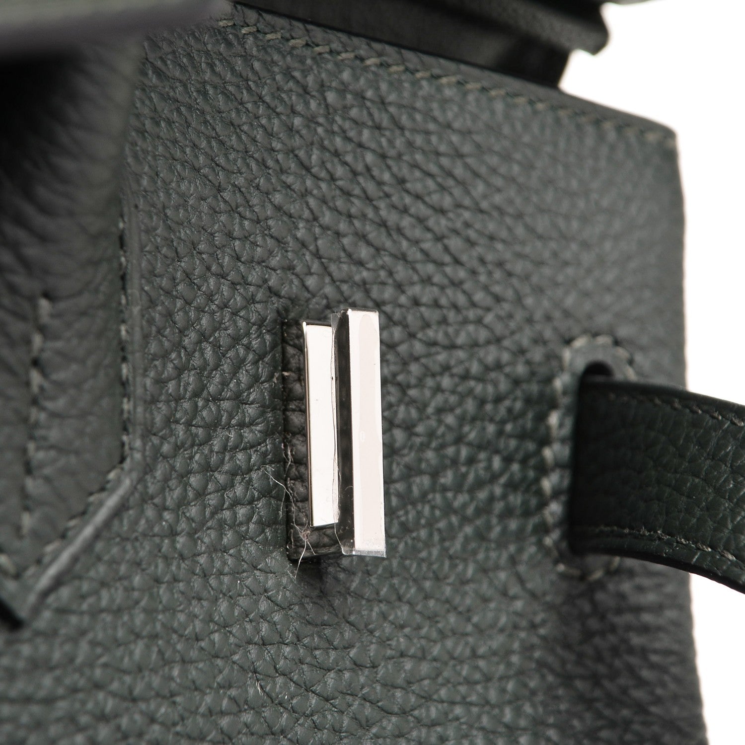 Hermes Togo Birkin 30 Vert Fonce 20 of 33