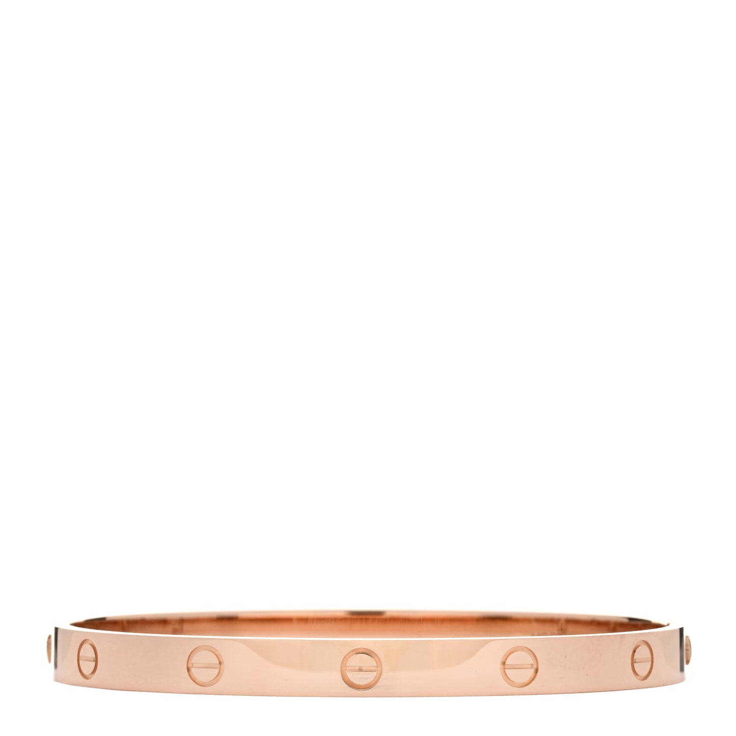 18K Pink Gold LOVE Bracelet 20