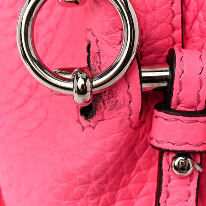 Fendi Cuoio Romano F is Fendi Mini Mon Tresor Pocket Bucket Bag Fluo Pink 11 of 13