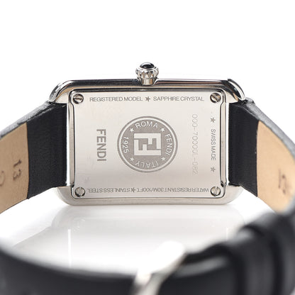 Fendi Stainless Steel Calfskin 20mm Classico Quartz Watch 4 of 7