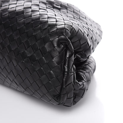Bottega Veneta Nappa Maxi Intreccio The Pouch Oversized Clutch Black 9 of 9