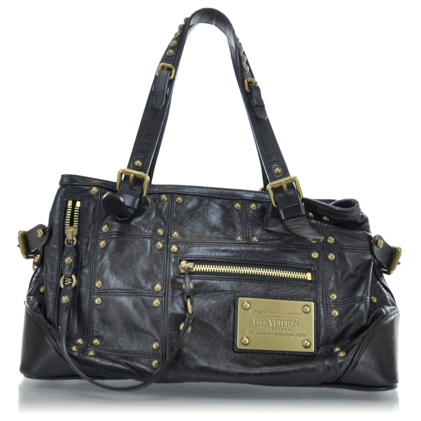 Lambskin Riveting Black