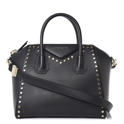 Givenchy Calfskin Small Studded Antigona Black 1 of 7
