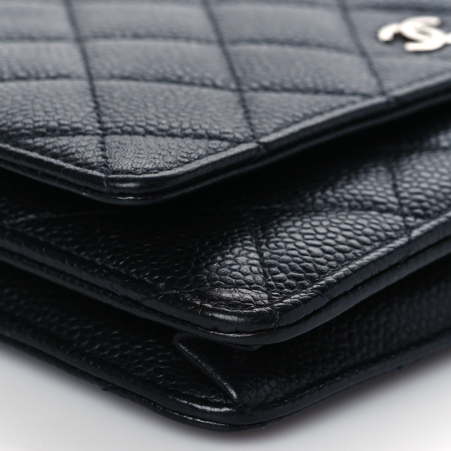 Chanel Caviar Quilted Wallet On Chain WOC Black 17 of 19