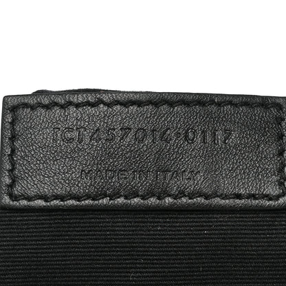 Saint Laurent Calfskin Y Quilted Monogram Large Loulou Chain Satchel Storm 8 of 16