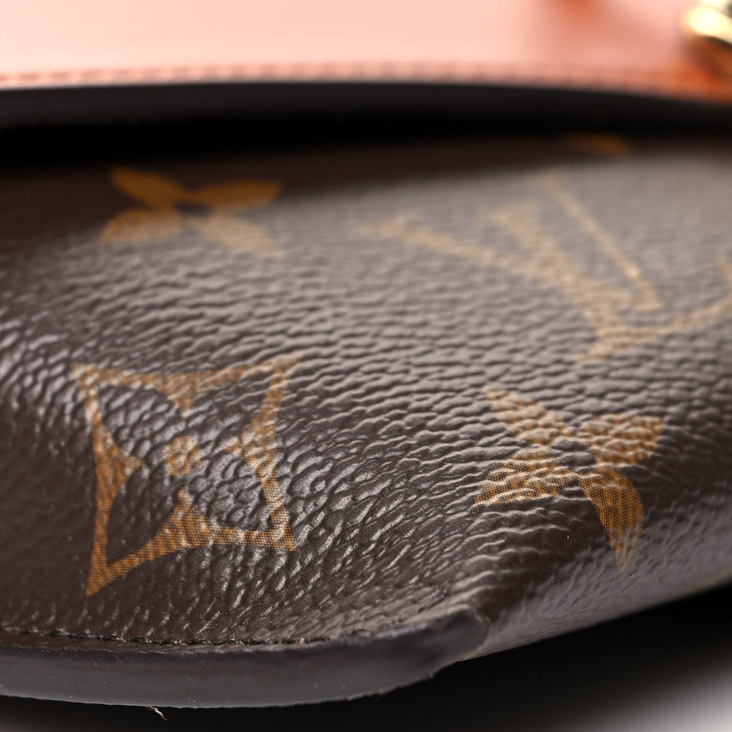 Monogram Padlock On Strap Caramel