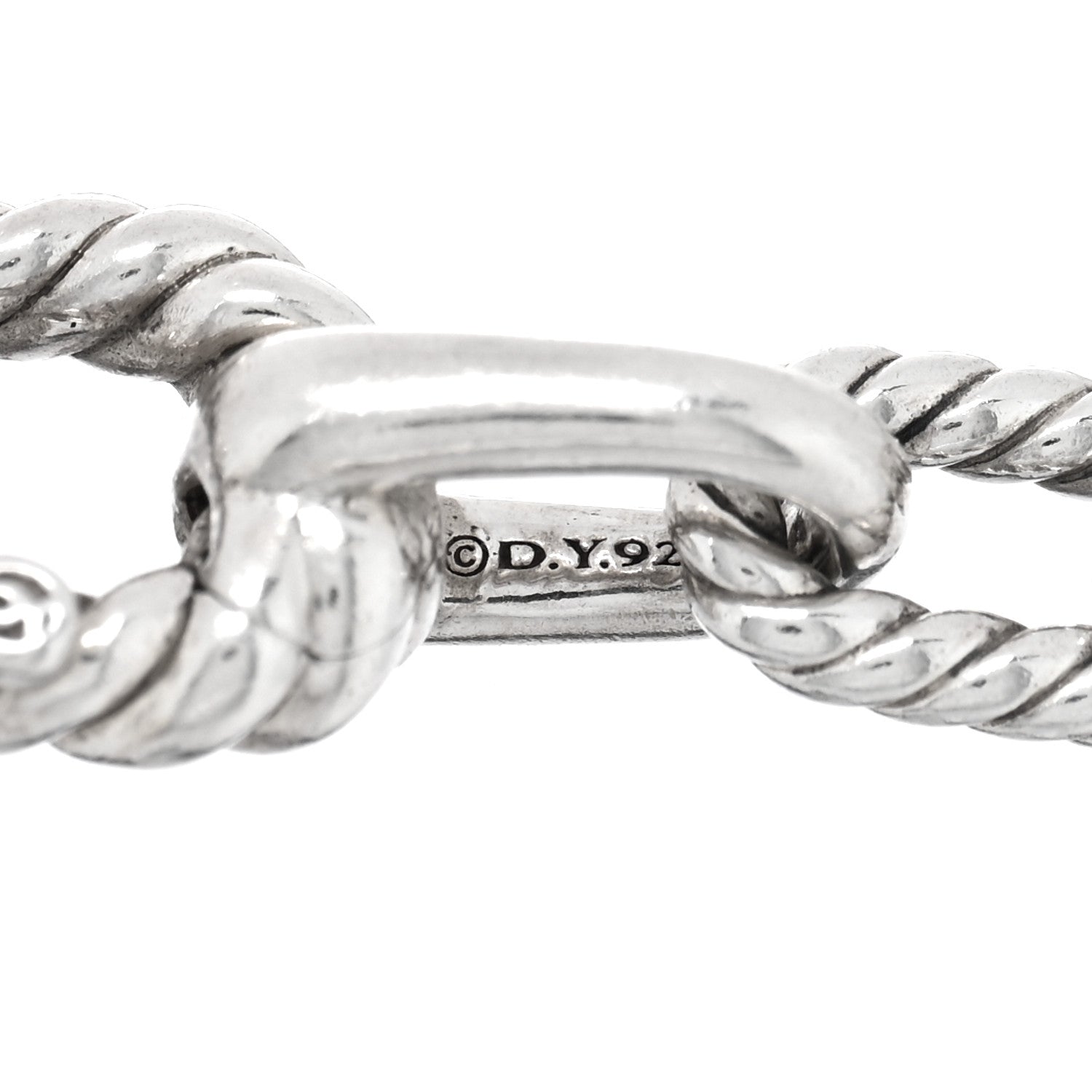 David Yurman Sterling Silver 5.5mm Madison Chain Bracelet 3 of 3