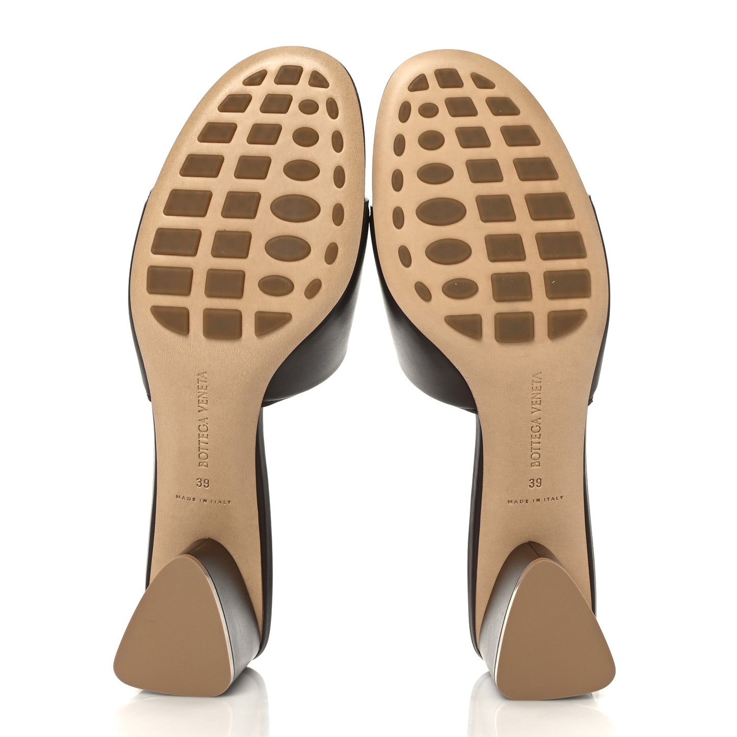 Vienna Calfskin The Band Mule Sandals 38 Bitter Chocolate