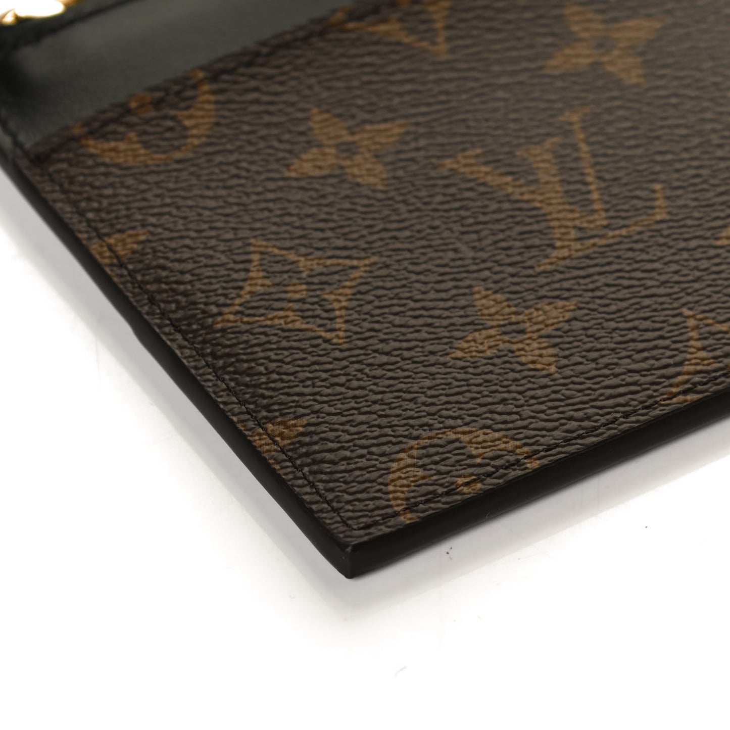 Monogram Slim Purse Black