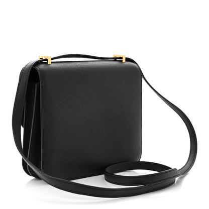 Hermes Epsom Constance 18 Black 3 of 11