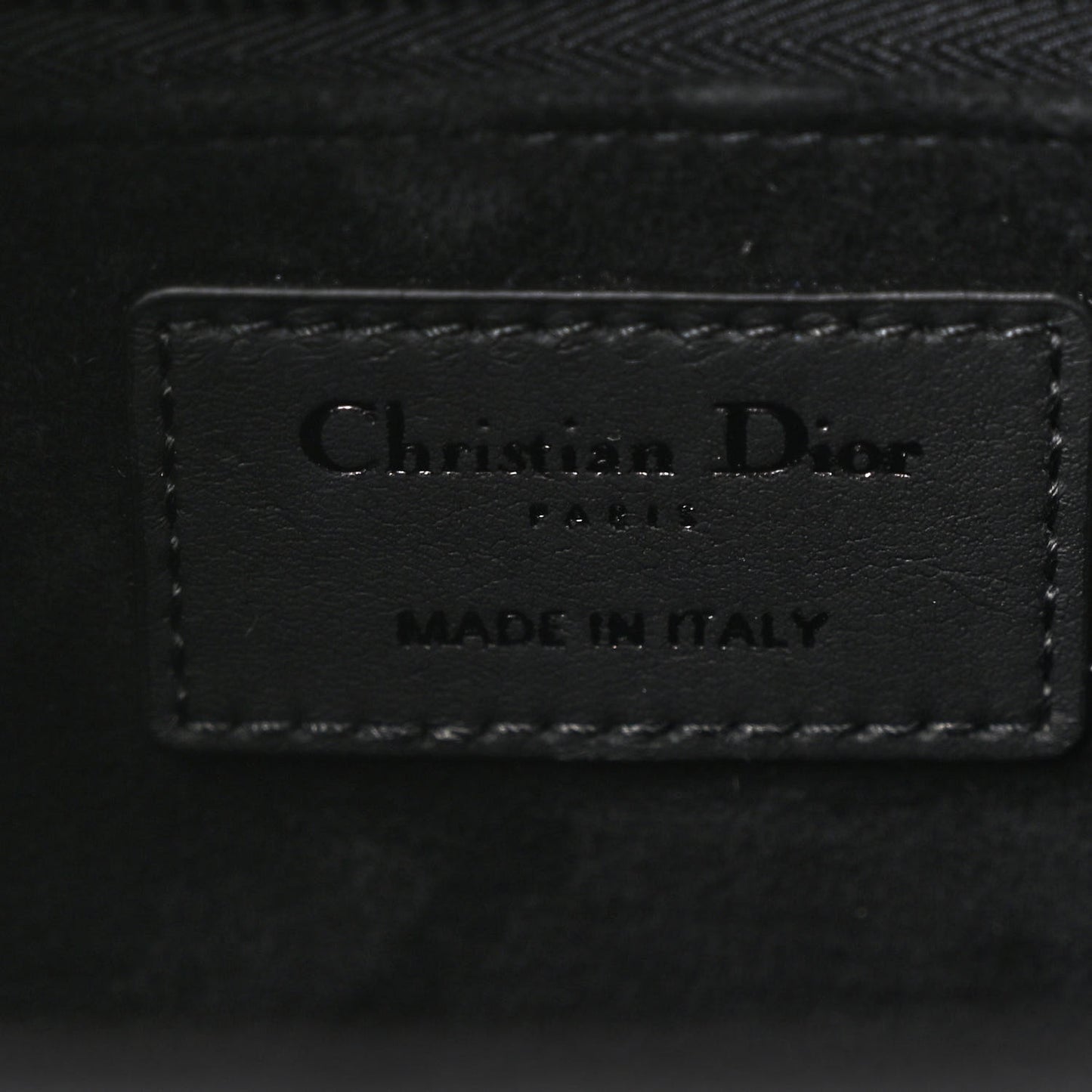 Ultra Matte Calfskin Cannage Large Lady Dior Black