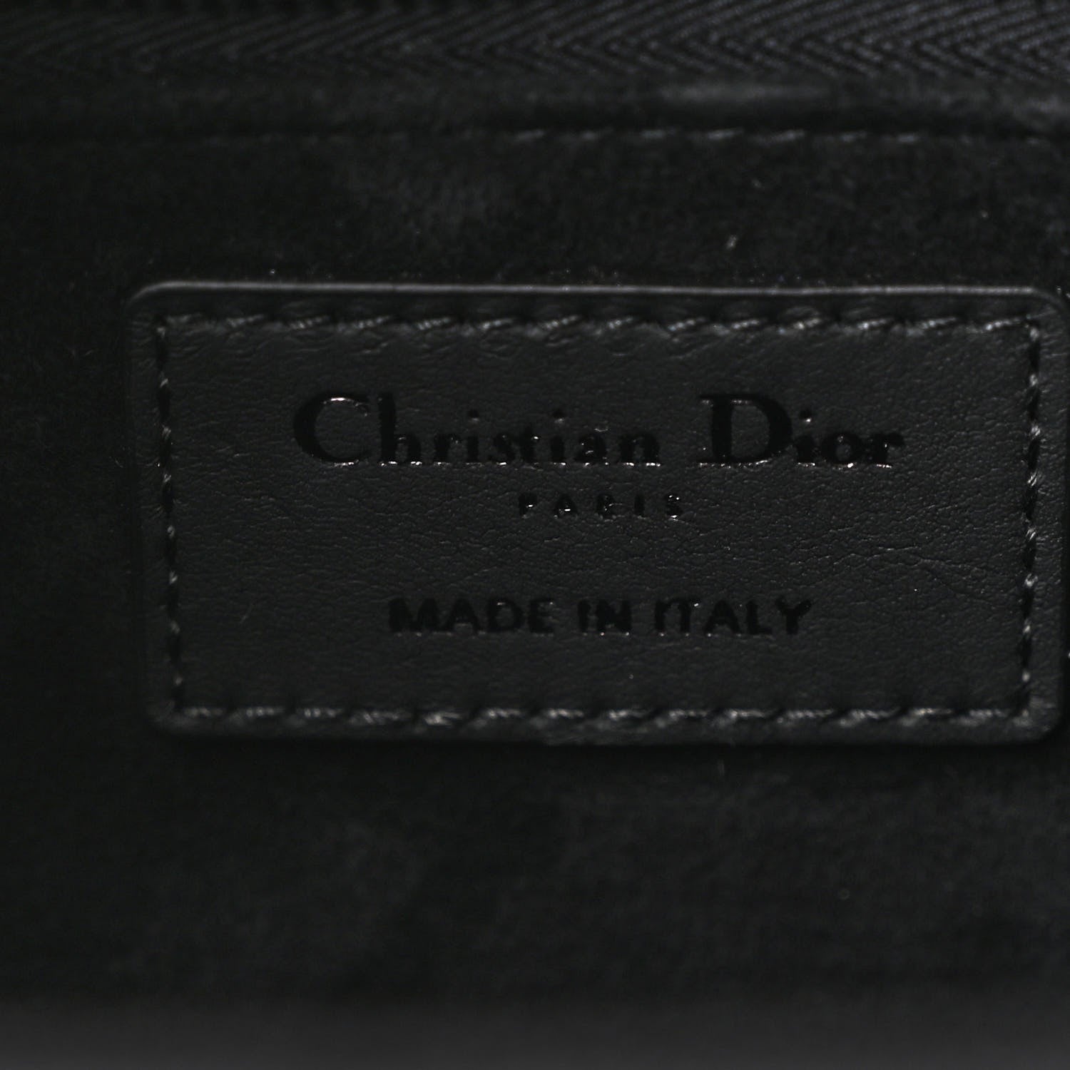 Christian Dior Ultra Matte Calfskin Cannage Large Lady Dior Black 6 of 10