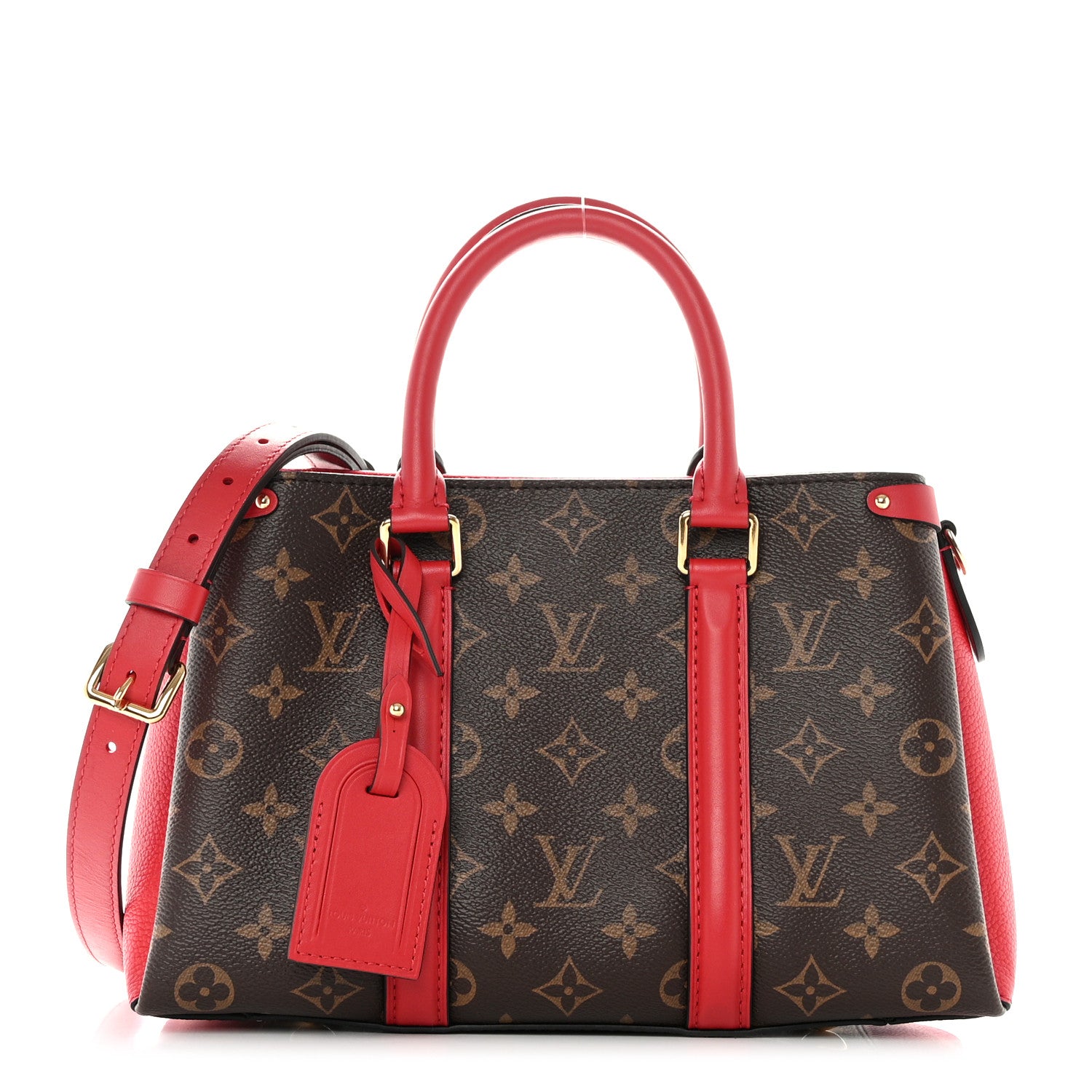 Louis Vuitton Monogram Soufflot BB Cherry 1 of 10