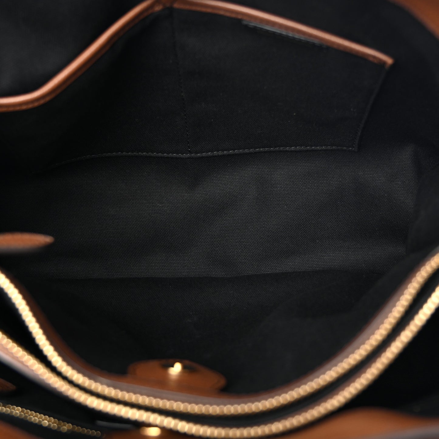 Grainy Calfskin House Check Medium Banner Tote Tan