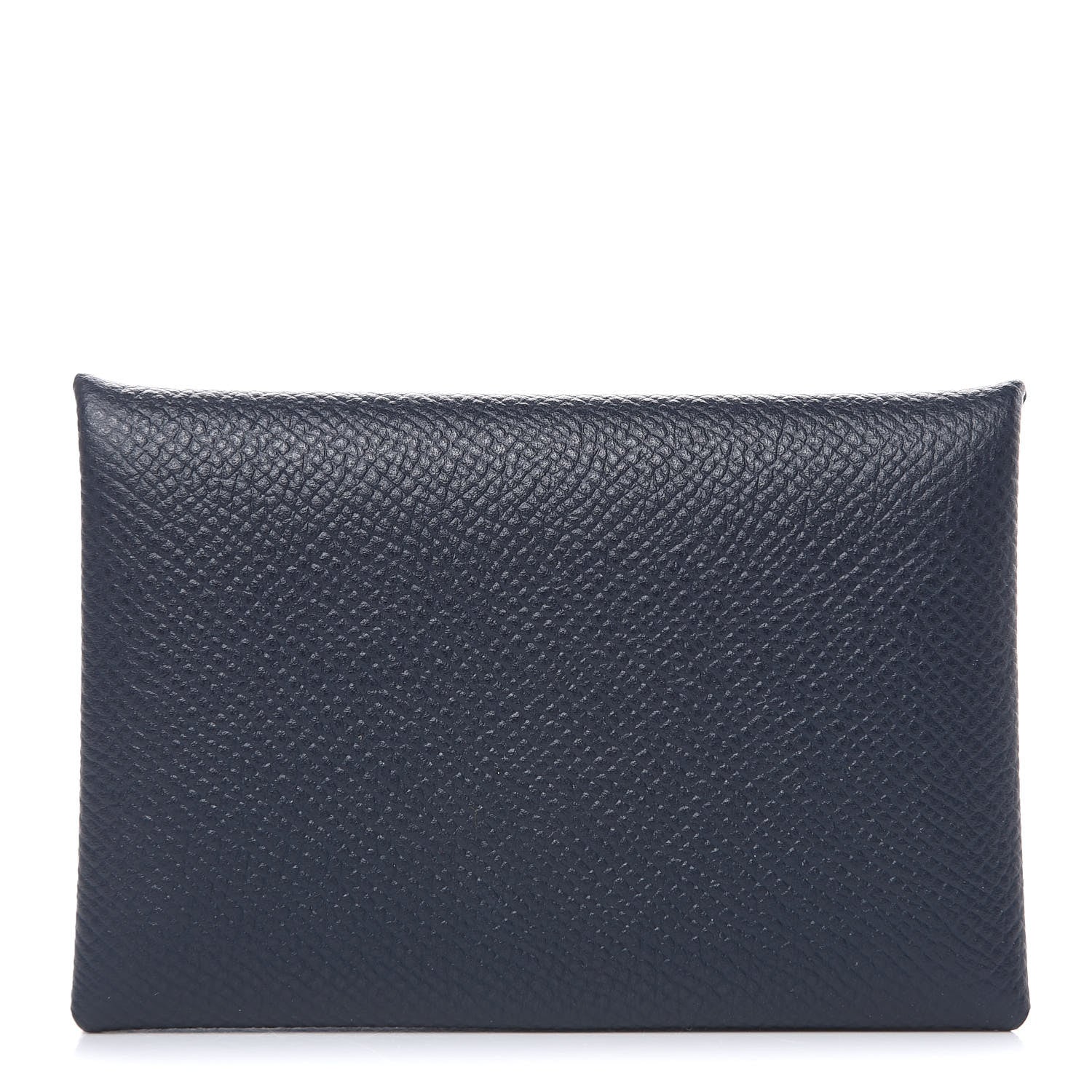Hermes Epsom Calvi Card Case Bleu Nuit 1 of 7